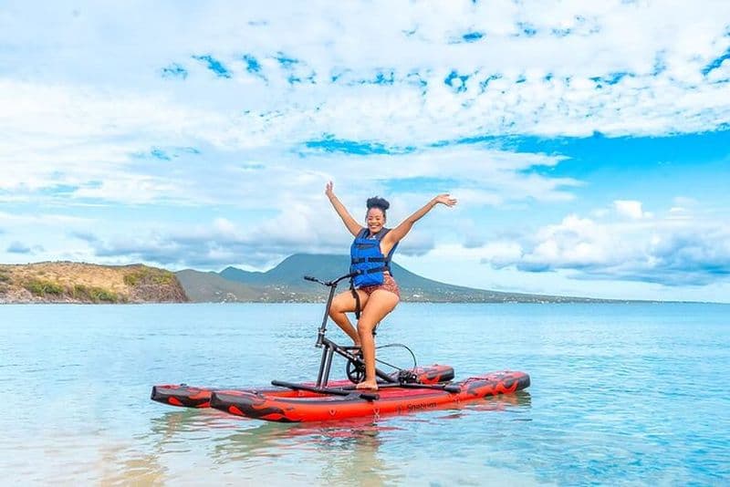 Expérience privée de ski nautique à St. Kitts Frigate Bay