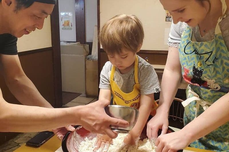 Cours de cuisine Udon et Tempura à Nara