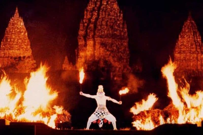Coucher de soleil Prambanan et ballet Ramayana avec dîner