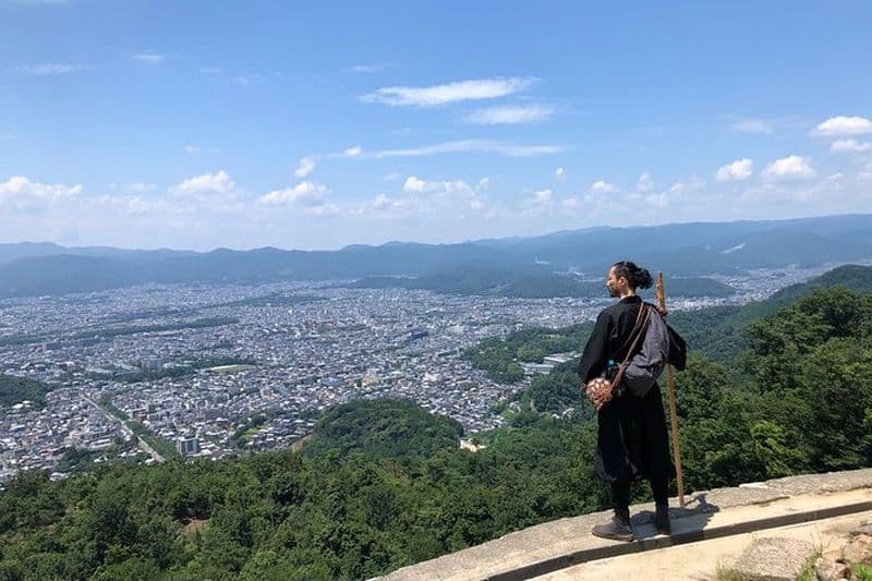 Excursion d'une demi-journée Ninja Trekking au mont Daimonji Kyoto