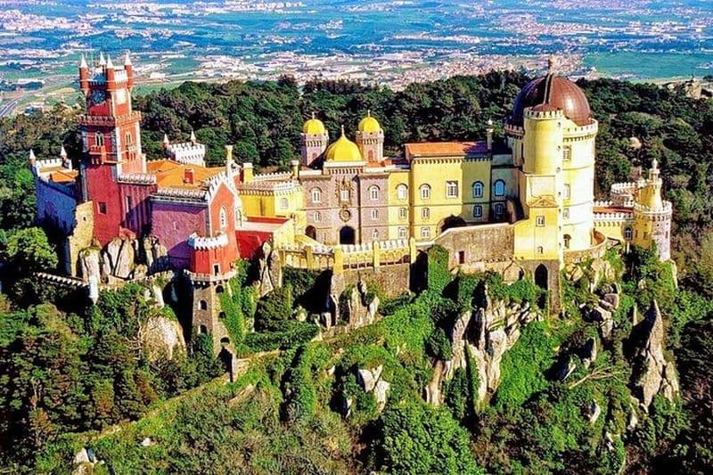 Visite privée 1 à 8 personnes: Palais national de Pena - Sintra - Cabo da Roca - Cascais