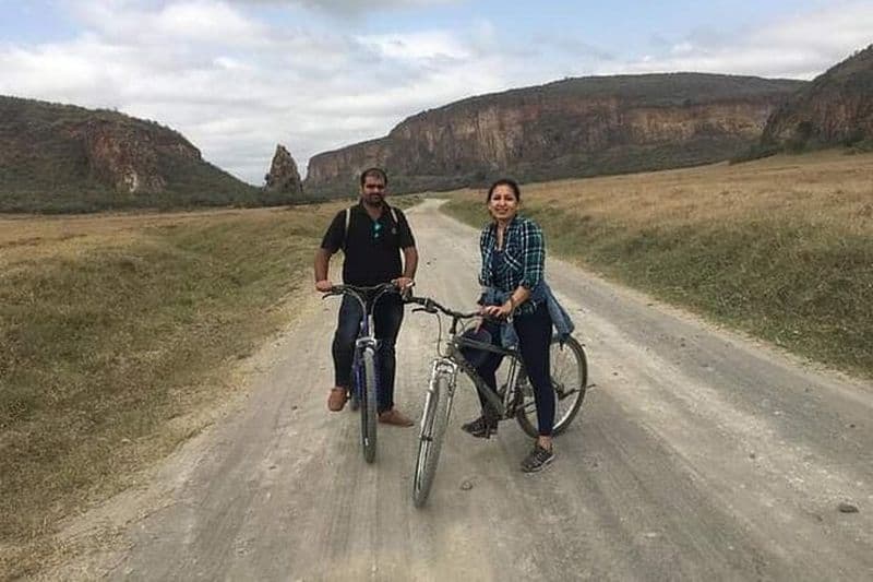 Excursion d'une journée à vélo et en bateau