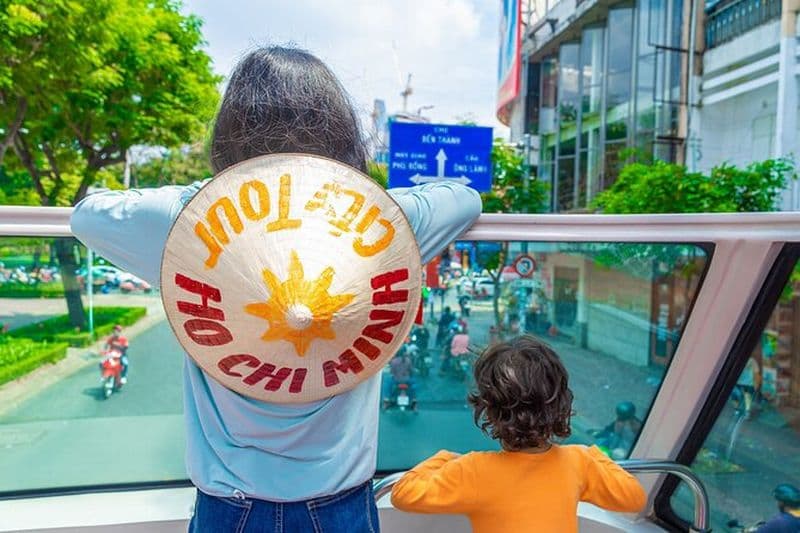 Hô Chi Minh-Ville Hop on Hop Off Bus Tour en Vistra