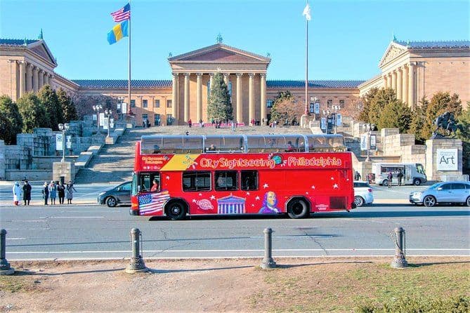 City Sightseeing Philadelphia Double Decker Hop-On Hop-Off (24, 48, 72 heures)