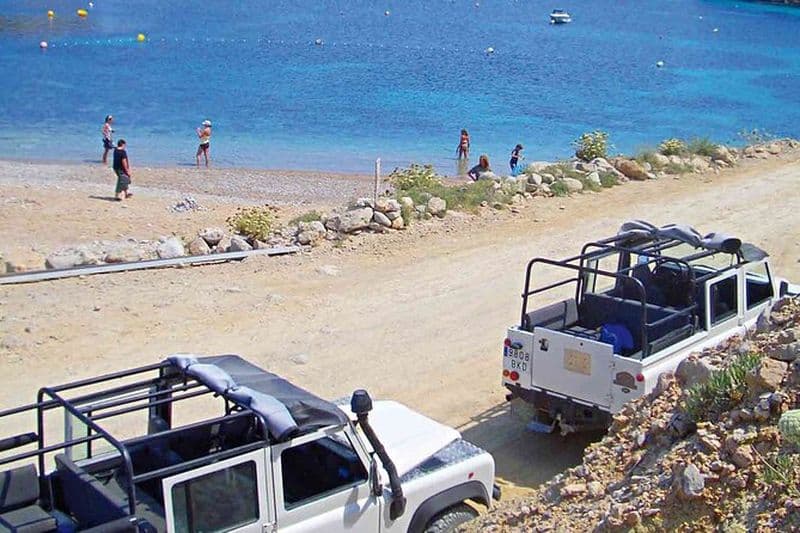 Excursion en Jeep à travers la nature d'Ibiza