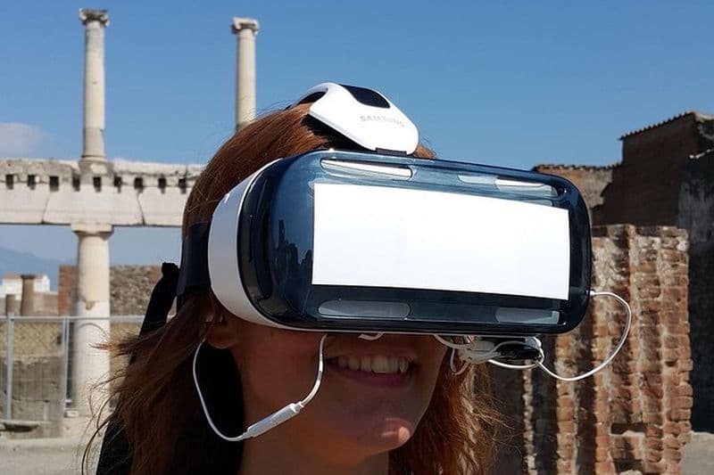 Excursion privée à Pompéi avec casque de réalité virtuelle 3D