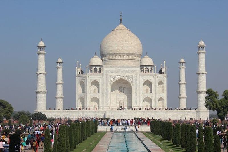 Excursion d'une journée complète au Taj Mahal au départ d'Hyderabad avec billets d'avion inclus
