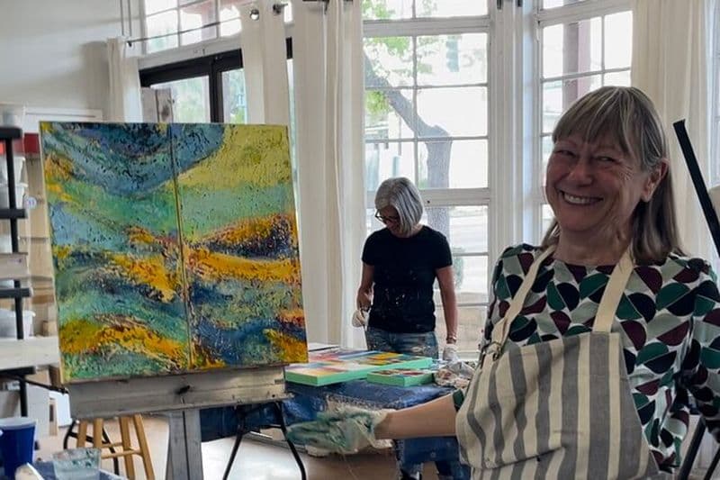 Ateliers privés de peinture abstraite à Palm Springs