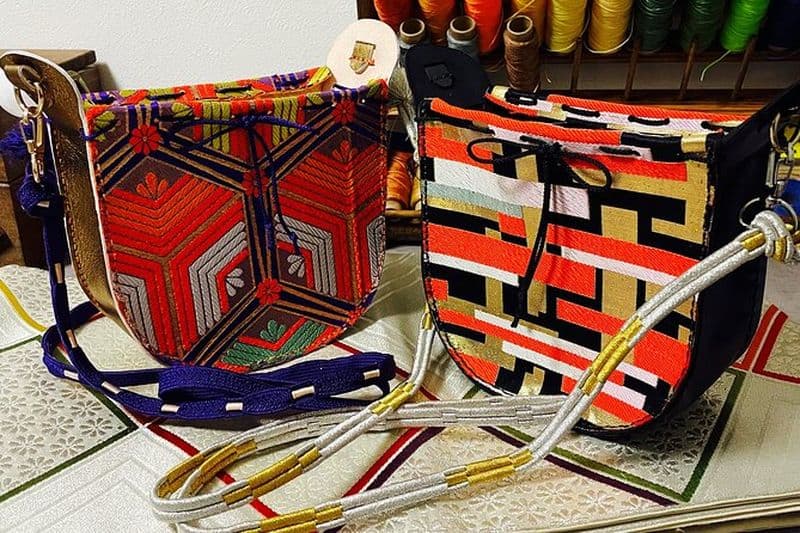 Atelier de fabrication de sac en cuir original de Tokyo/commande prête à l'emploi