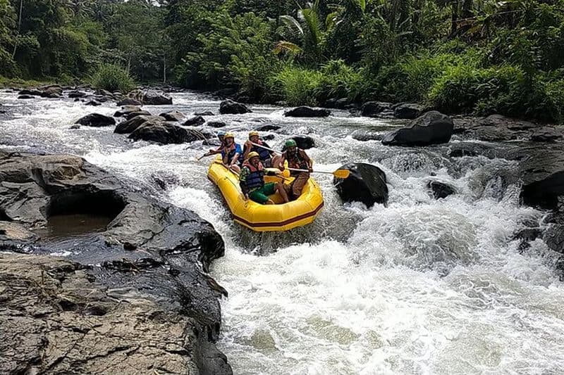 Rafting sur la rivière Jangkok Lombok
