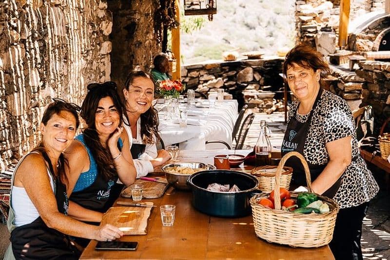 Cours de cuisine bio au feu de bois