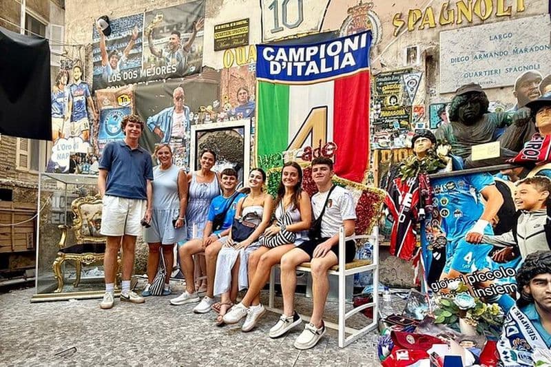 Diego Maradona Legacy Tour Football, Culture et Pizza à Naples