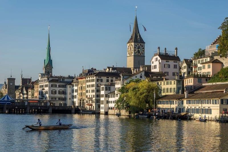 3 en 1 : Balade dans Zurich – Croisière sur le lac de Zurich – Promenade en funiculaire jusqu’à Felsenegg