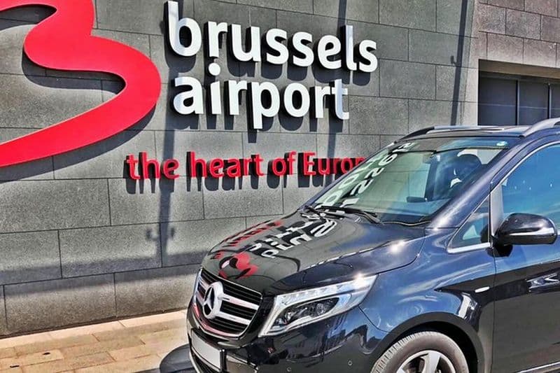Transfert Aéroport de Charleroi -> Bruxelles MB V-CLASS 7 PAX