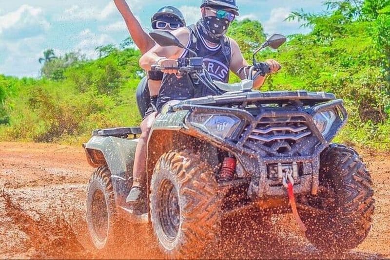 Punta Cana: Amazing ATV Adventure Private Road & Beach W / PickUp