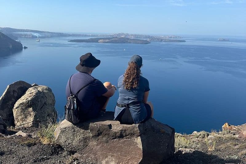 Santorin célèbre Fira à Oia Randonnée: Une visite privée Aventure