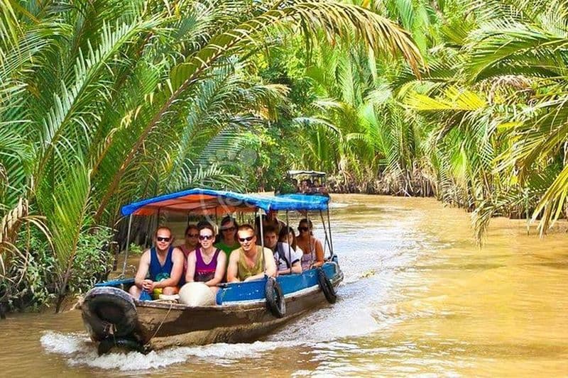 Delta du Mékong depuis le port de croisière de My My
