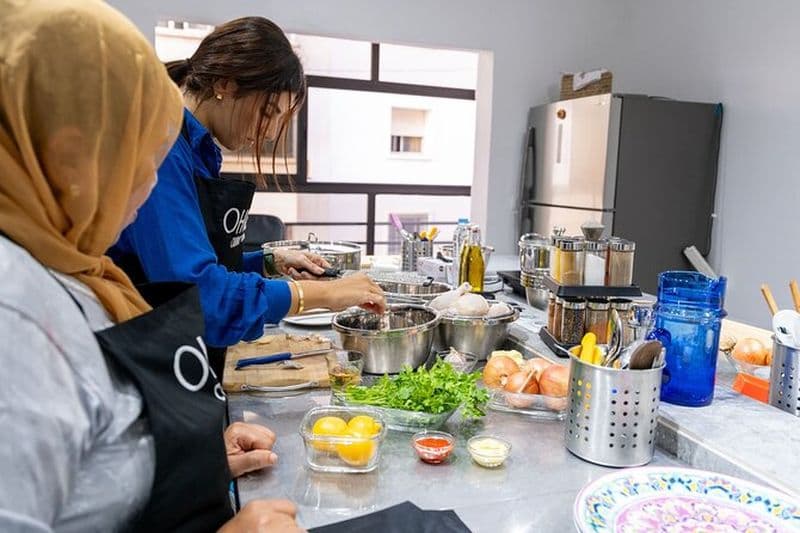 Rabat Authentique cours de cuisine marocaine avec des chefs experts