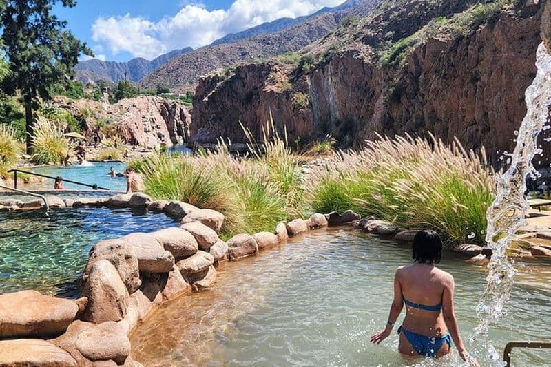 Expérience de luxe aux sources chaudes andines et au spa à l'hôtel Cacheuta