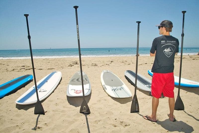 Cours de stand-up paddle à Santa Barbara