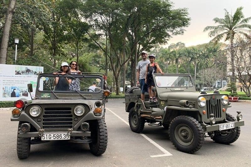 American Us Army Saigon Jeep Tour Ho Chi Minh Ville