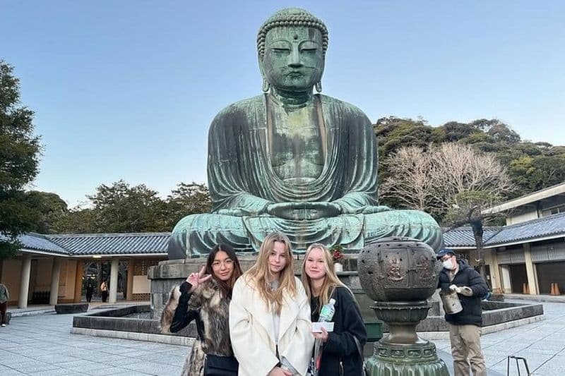 Kamakura Grand Bouddha et Enoshima avec hôtel Pick-up petit groupe