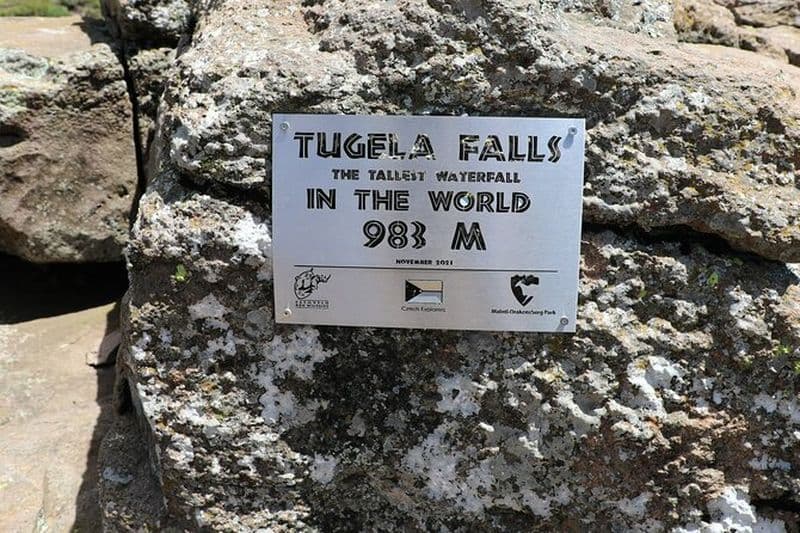 Randonnée plus haute cascade et Khoisan Basotho Voortrekker Histoire