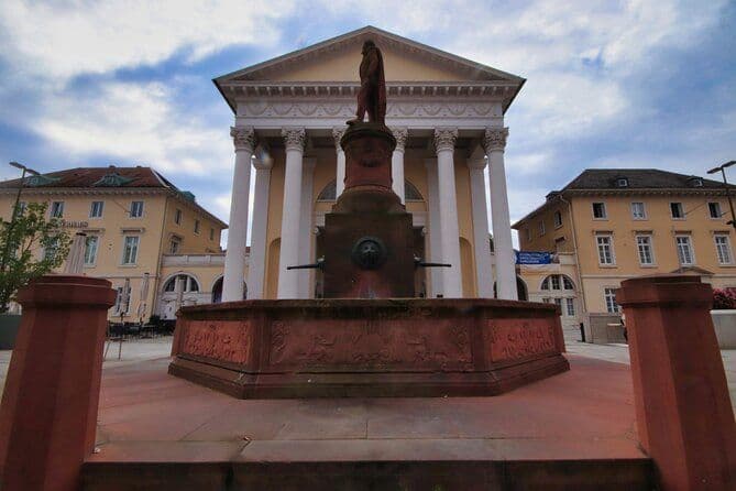 Rallye urbain privé de livres audio dans le centre-ville de Karlsruhe