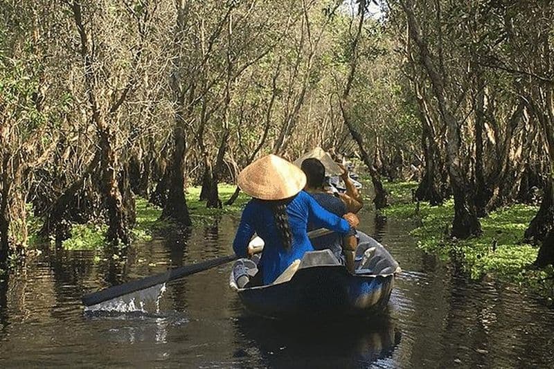 Excursion privée de trois jours dans le delta du Mékong - y compris le refuge d'oiseaux Tra Su