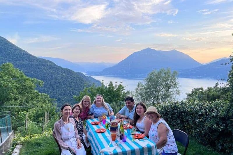 Visite de la ferme et cours de cuisine: Découvrez les saveurs du lac de Côme