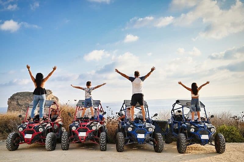 Excursion en buggy au coucher du soleil à Gozo