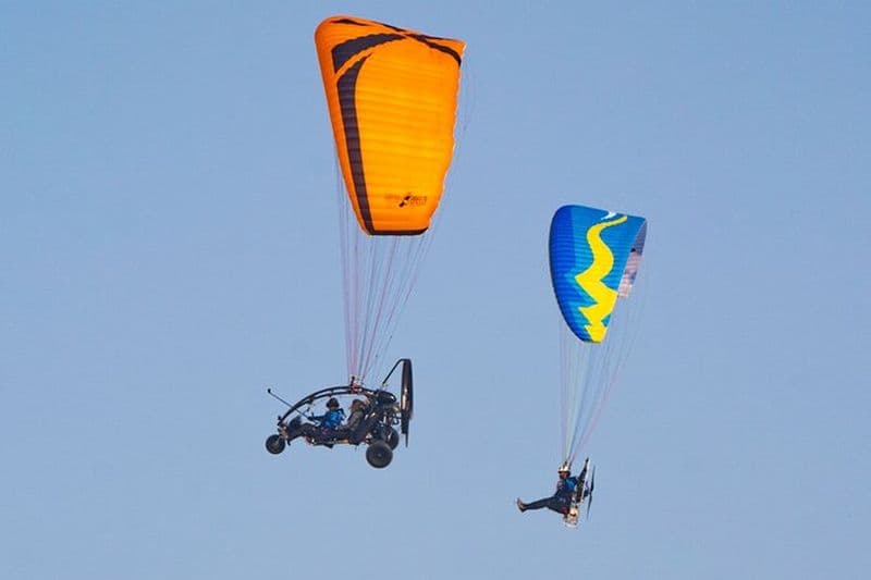 Tour privé en avion à Doha en Paratrike