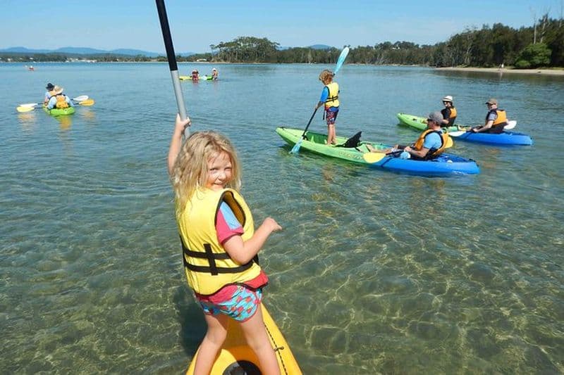 Excursion en kayak à fond de verre dans la baie de Batemans pendant 2 heures de détente