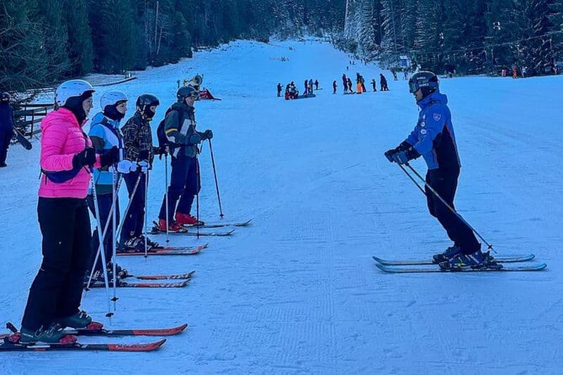 Cours de ski / snowboard sur les pentes de Poiana Brasov
