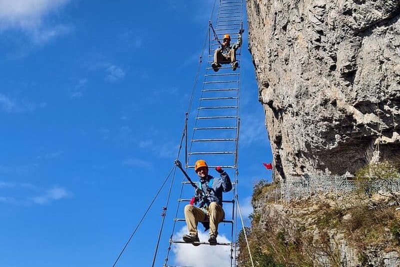 2 jours Zhangjiajie Via Ferrata Explorer Adventure