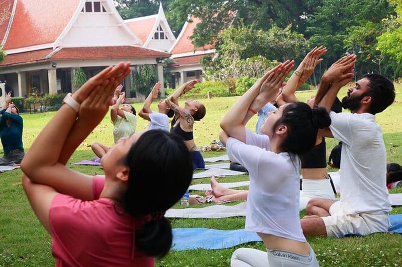 1 heure et 30 minutes de retraite de yoga partagée à Bangkok en Thaïlande
