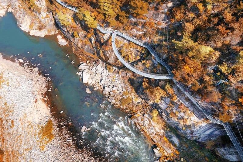 Canyon Hantan, jardin de fleurs de Goseokjeong et parc Pink Nari, classés au patrimoine mondial de l'UNESCO