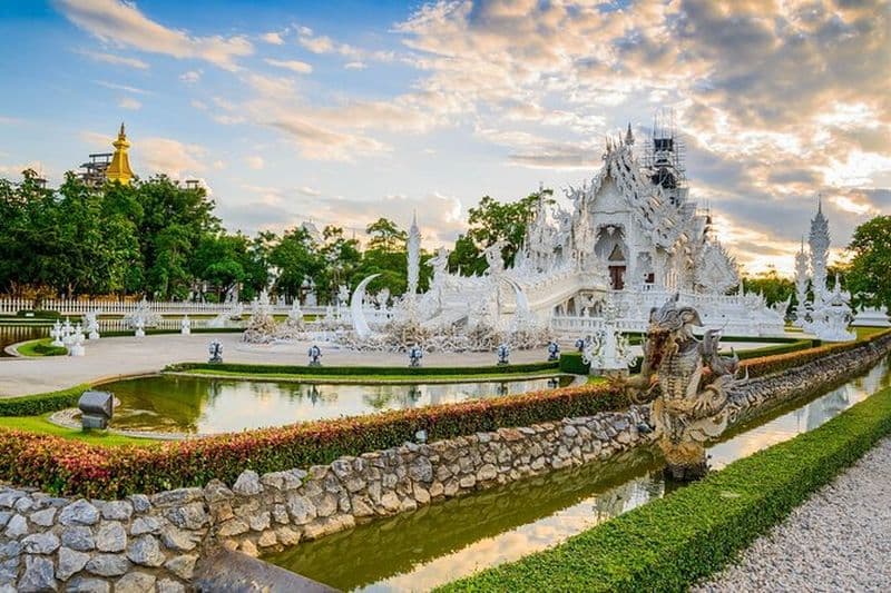 Temple blanc de Chiang Rai, temple bleu et bien plus encore depuis Chiang Mai