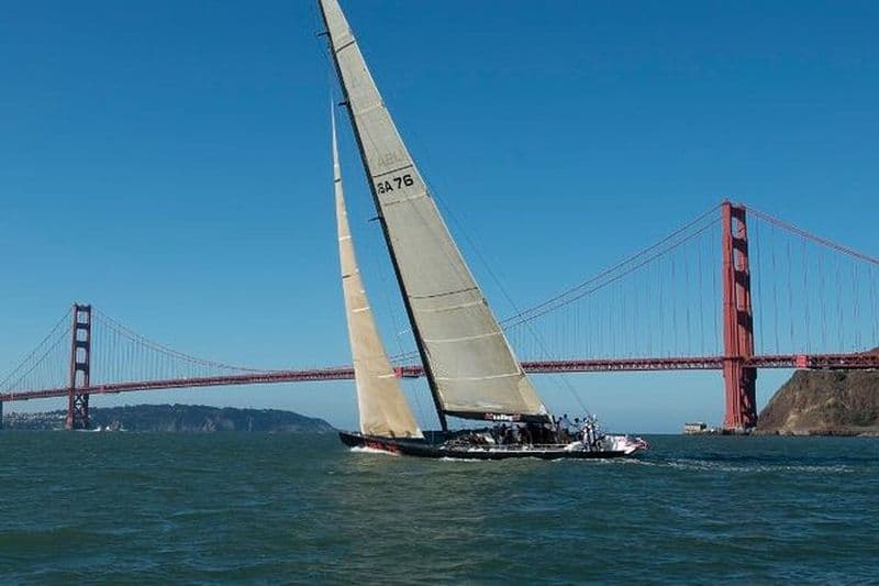 Aventure de voile de la journée de l'America's Cup sur la baie de San Francisco