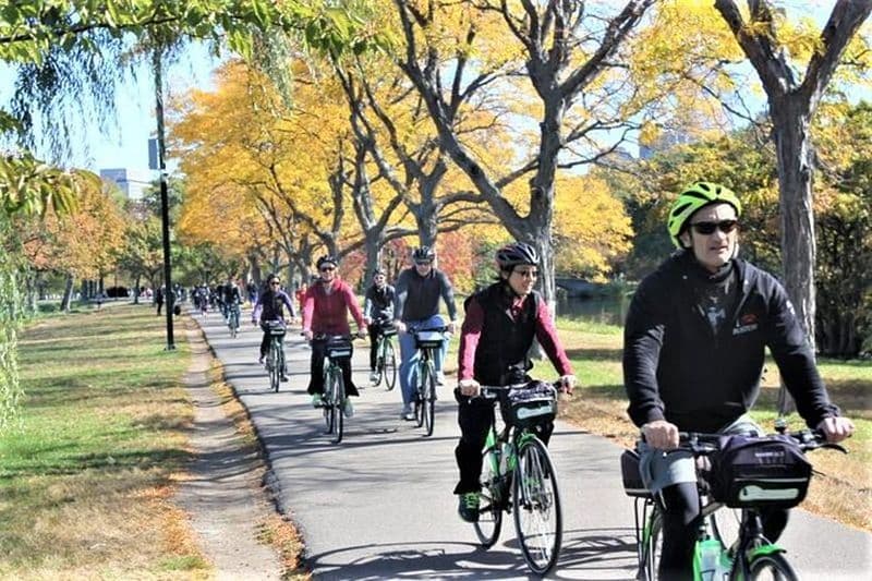 Visite guidée à vélo du collier émeraude de Boston