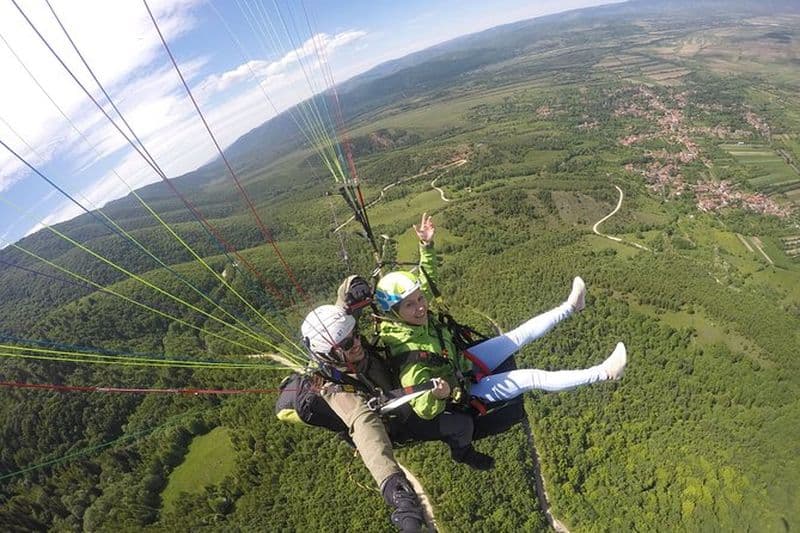Parapente tandem Brasov