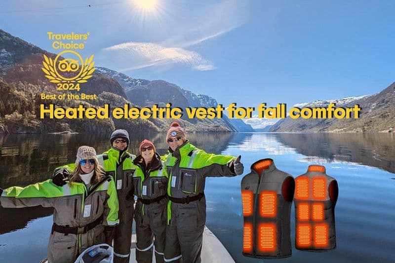 La meilleure croisière sur le fjord : le fjord de Bergen en zodiac ou en bateau ponton