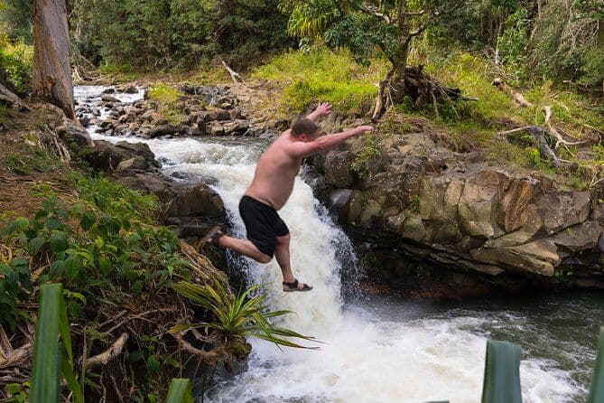 Cascade en petit groupe et aventure de randonnée dans la forêt tropicale à Maui