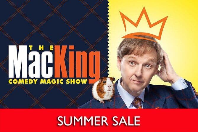 Spectacle de magie de comédie Mac King à l'Excalibur Hotel and Casino