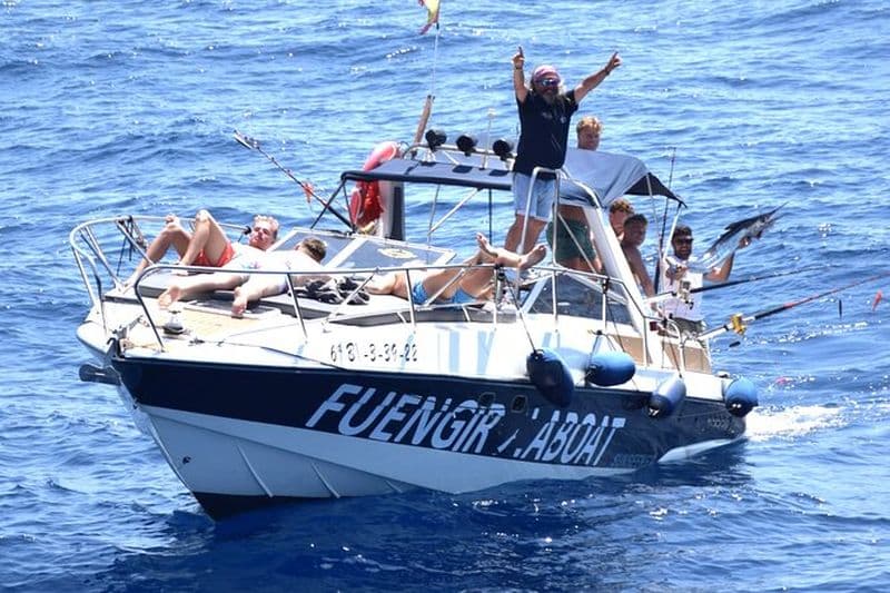 Excursion de pêche partagée à Fuengirola