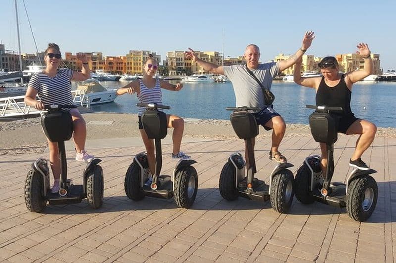 Visite de 2 heures en Segway de la ville à El Gouna avec transfert - Hurghada