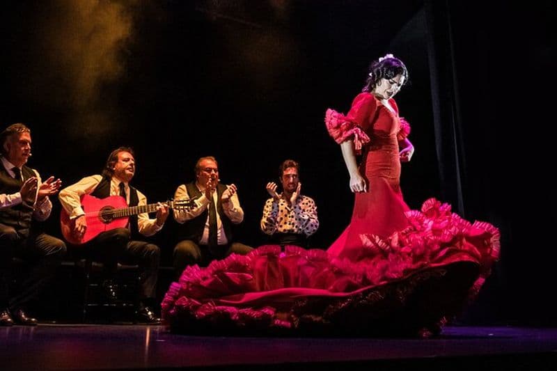 Spectacle de flamenco authentique au Théâtre Flamenco de Grenade