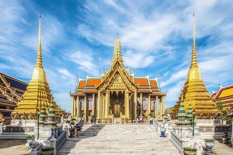 Excursion au Palais Royal et aux temples de Bangkok