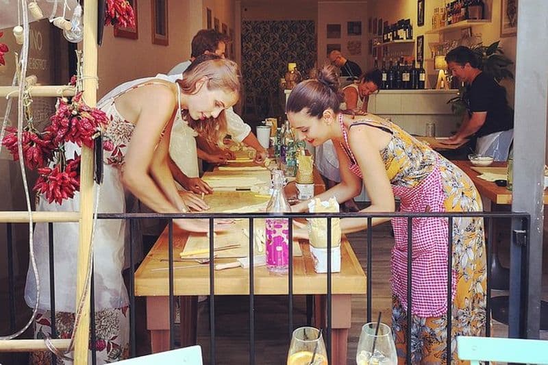 Cours de cuisine Orecchiette et accords vins à Lecce