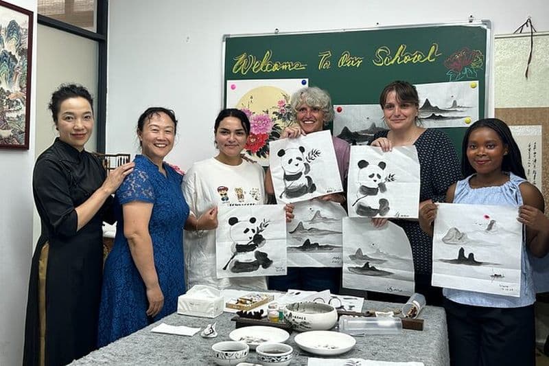Calligraphie de Chengdu et classe de peinture Chinoise